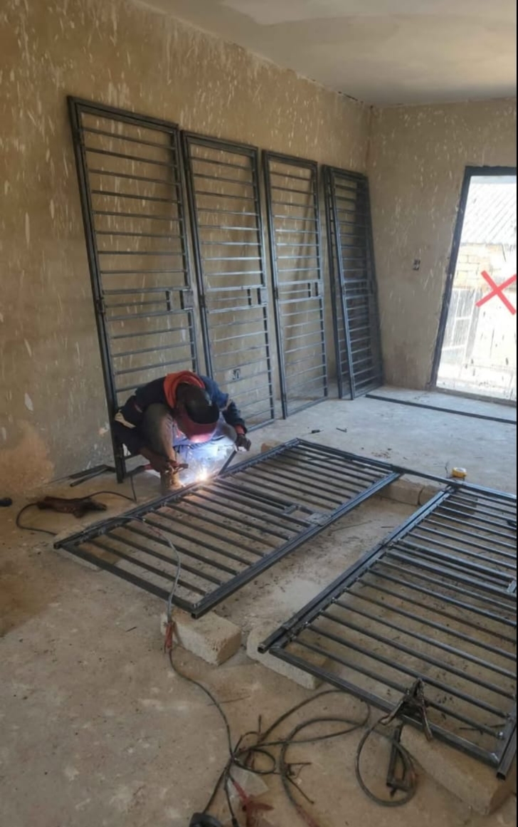 Steel cutting and fabrication work