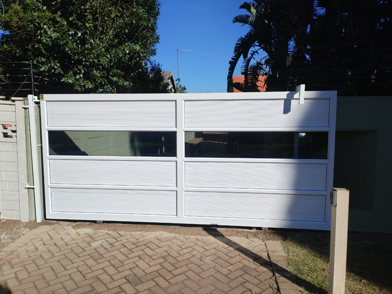 Custom security gate we installed