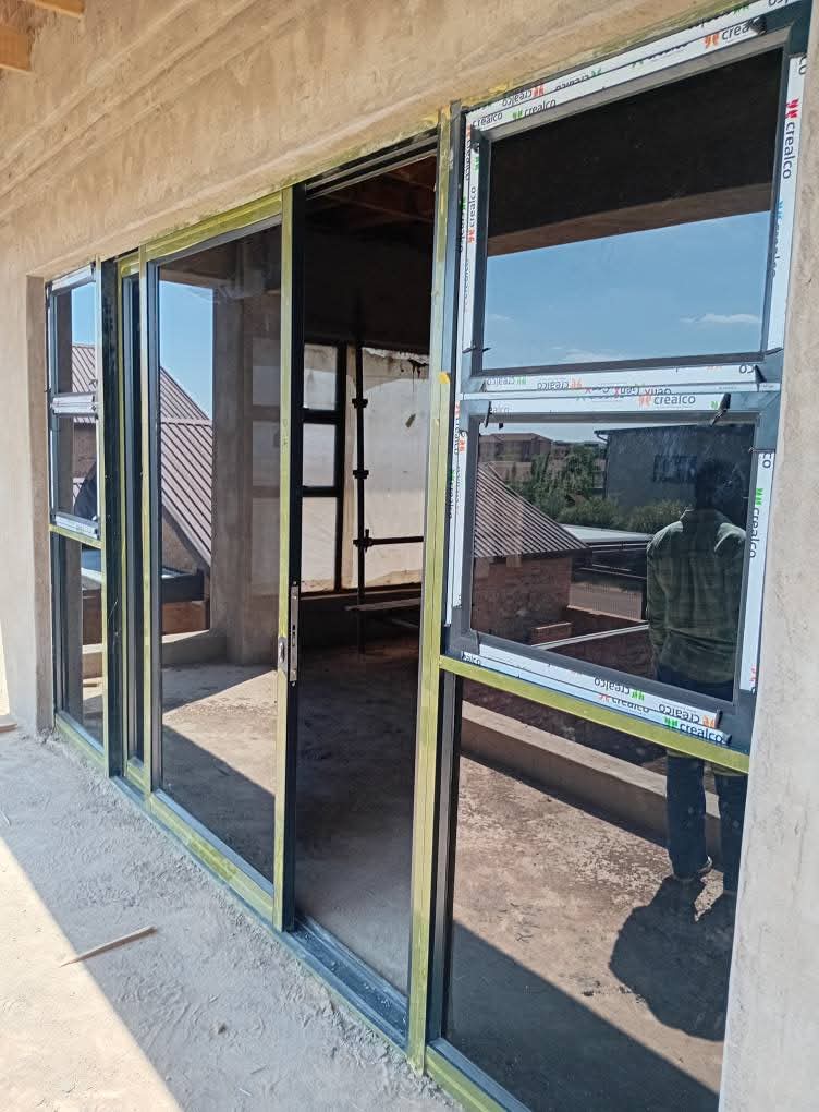 Glass window installation we completed